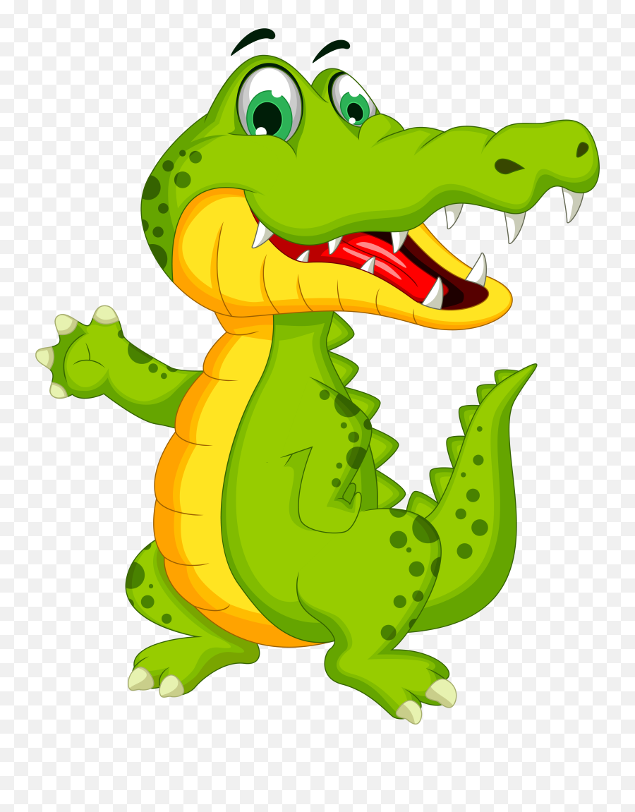Crocodile Alligator Cartoon Illustration Clipart - Full Size Crocodile  Cartoon Png,Alligator Transparent - free transparent png images 