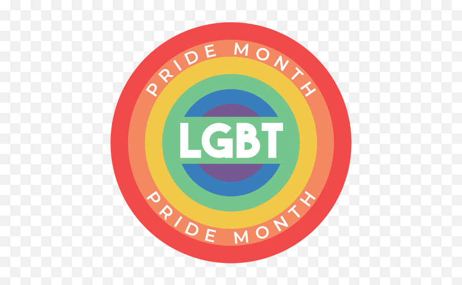 Pride Month Rainbow Lgbt Badge - Vertical Png,Pride Png