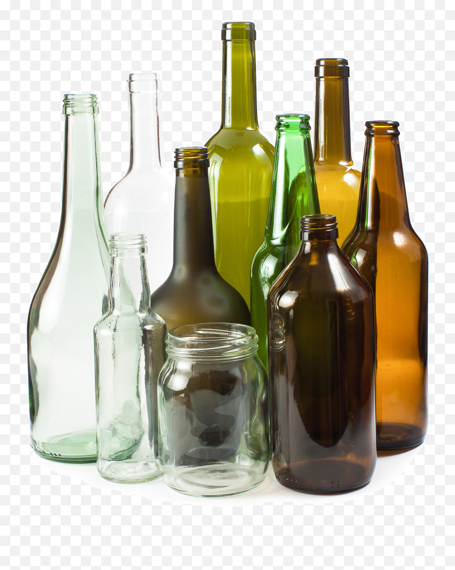 Glass Bottles Jars - Recycle Paper Plastic And Glass Png,Glass Bottle Png