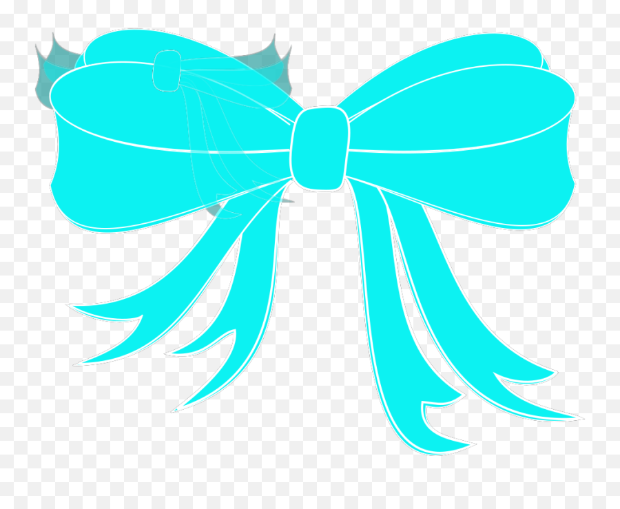 Turquoise Bow Ribbon Png Svg Clip Art - 100 Reasons Why I Love You Printable,Ribbon Clipart Png