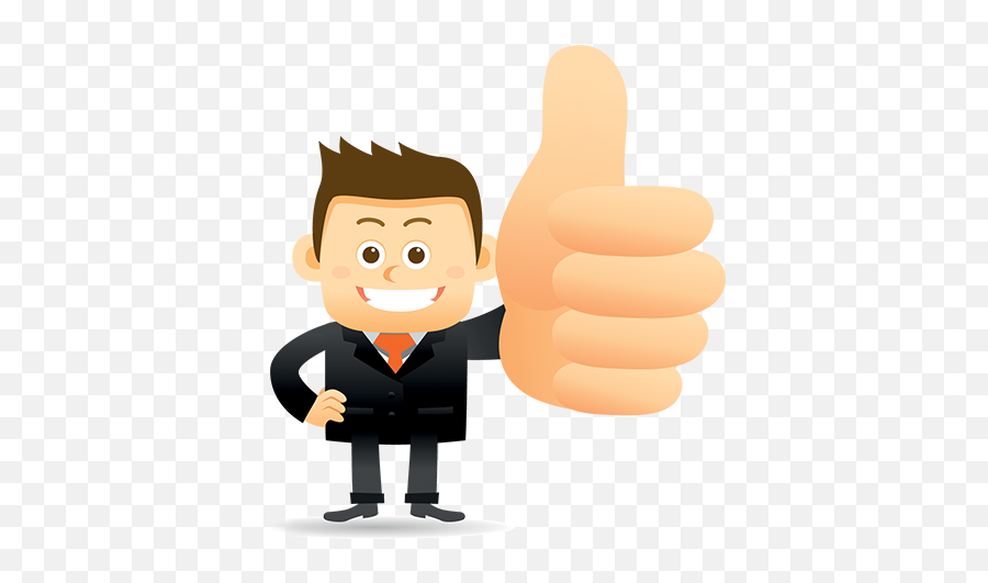 Satisfied Customer Satisfaction Png - Animated Thumbs Up Person,Customer  Satisfaction Png - free transparent png images 