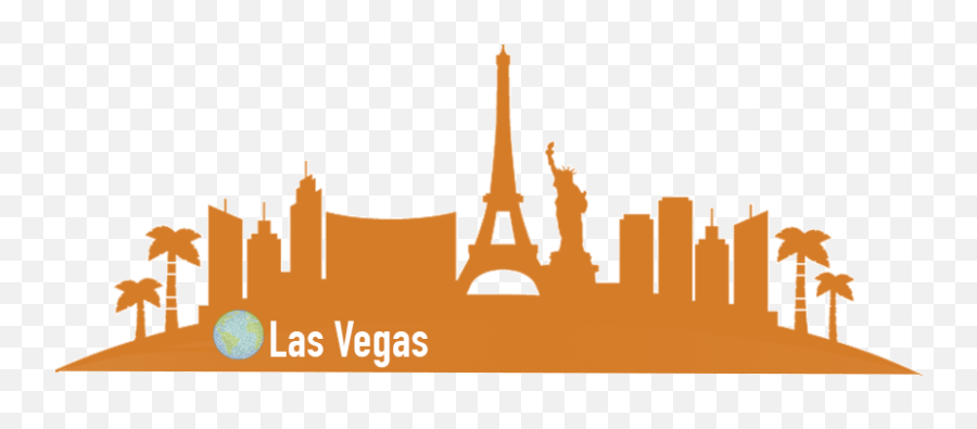 vegas skyline clipart