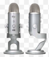 Blue Microphone Yeti Usb Mic - Blue Yeti Usb Mic Silver Png,Blue Yeti Png