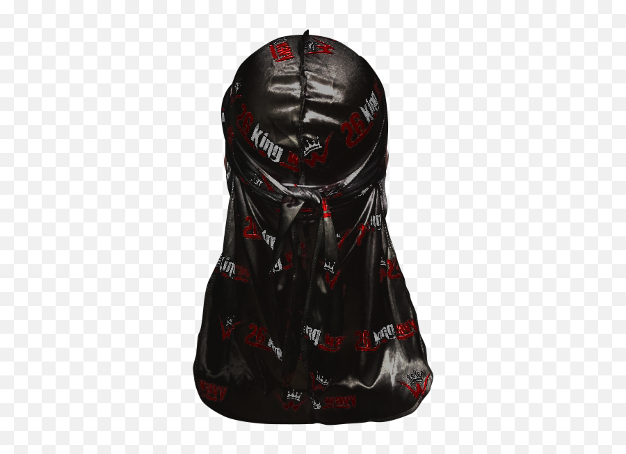 Black Premium Silk Durags - Durag 26 King Wavy Png,Durag Png