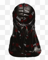 Black Premium Silk Durags - Durag 26 King Wavy Png,Durag Png