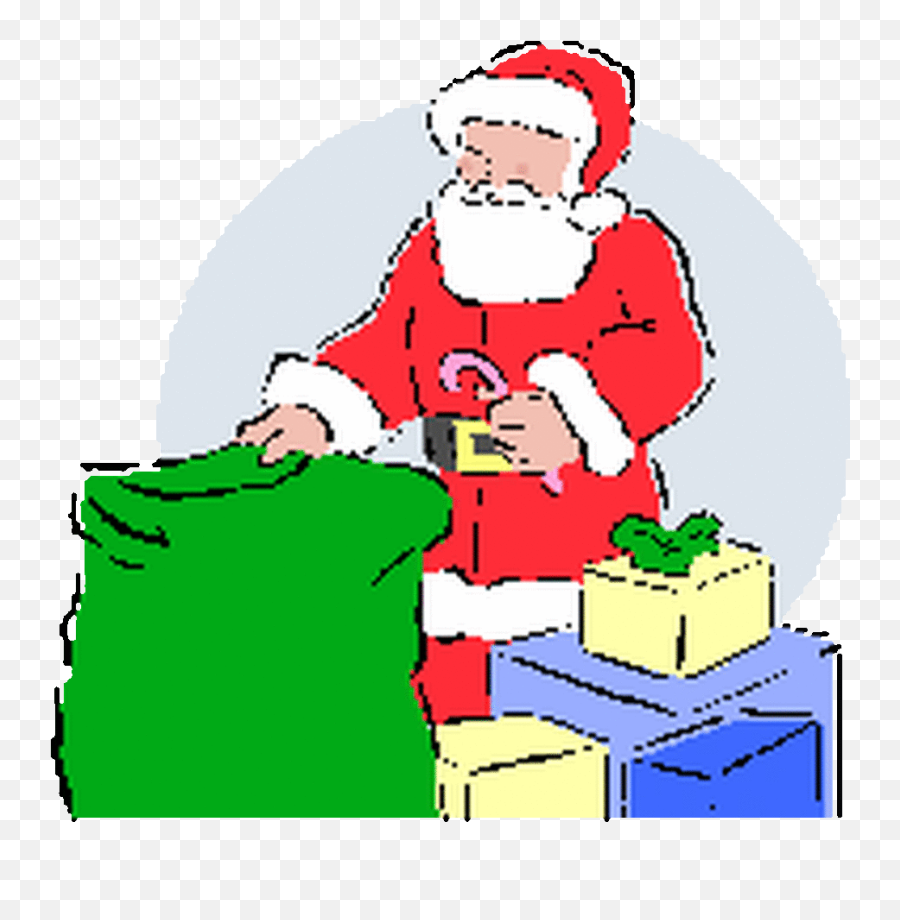 Santa Clipart Secret Shop - Gifts Png Download Full Size Christmas,Christmas Gifts Png