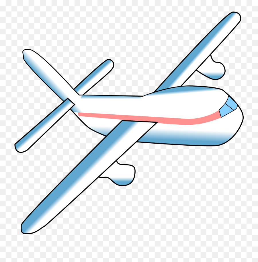 Clipart Airplane Transparent Background - Airplane Gif Transparent Background Png,Transparent Plane