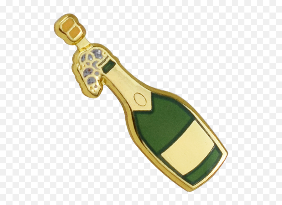 Download Champagne Emoji Pin - Emoji Png Image With No Bottle Stopper Saver,Champagne Emoji Png