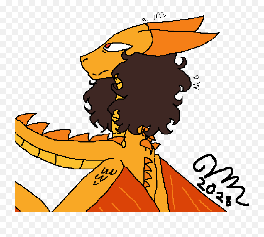 Pixilart - King Ghidorah By Ngueynngochan Hair Design Png,King Ghidorah Png