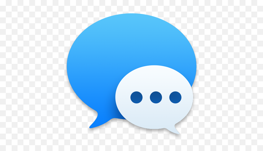 Messages Icon - Text Message Clipart Transparent Background Png,Mac Icon?