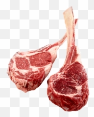 Tomahawk Steak - Beef With Bone Png,Steak Png