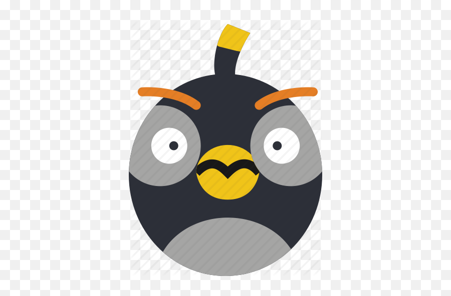 Angry Bird Bomb Game Gaming Play Icon - Download On Iconfinder Happy Png,Angry Birds Icon Set