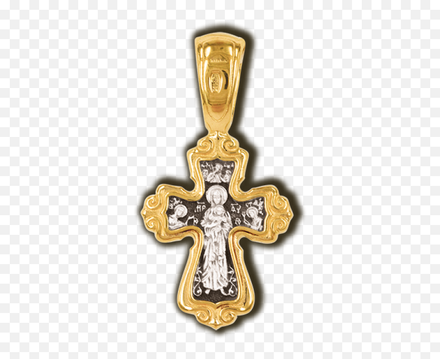 Valaam Icon Orthodox Cross Pendant - Christian Cross Png,Jesus Cross Icon