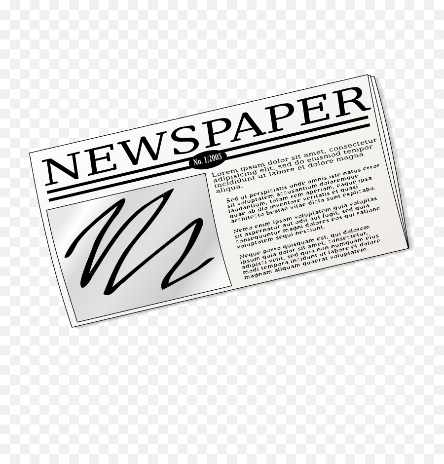 Clipart Newspaper - Newspaper Clip Art Png,News Paper Png