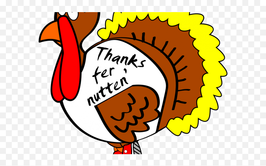 Turkey Bird Clipart Brown - Thanksgiving Funny Free Funny Thanksgiving Cartoon Png,Thanksgiving Turkey Png