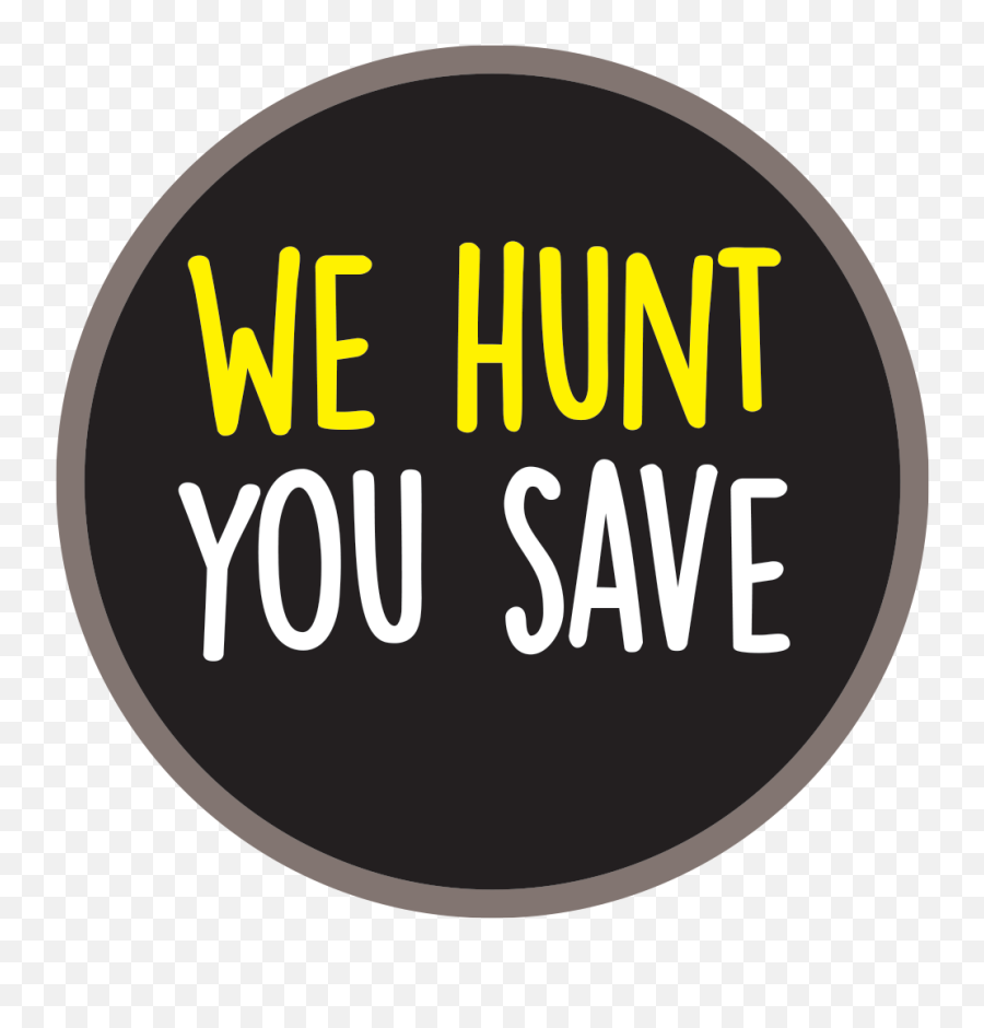 Download We Hunt You Save Icon - Circle Png Image With No Sn Love,Hunt Icon