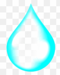 Aqua Water Drop Png Transparent Image - Dot