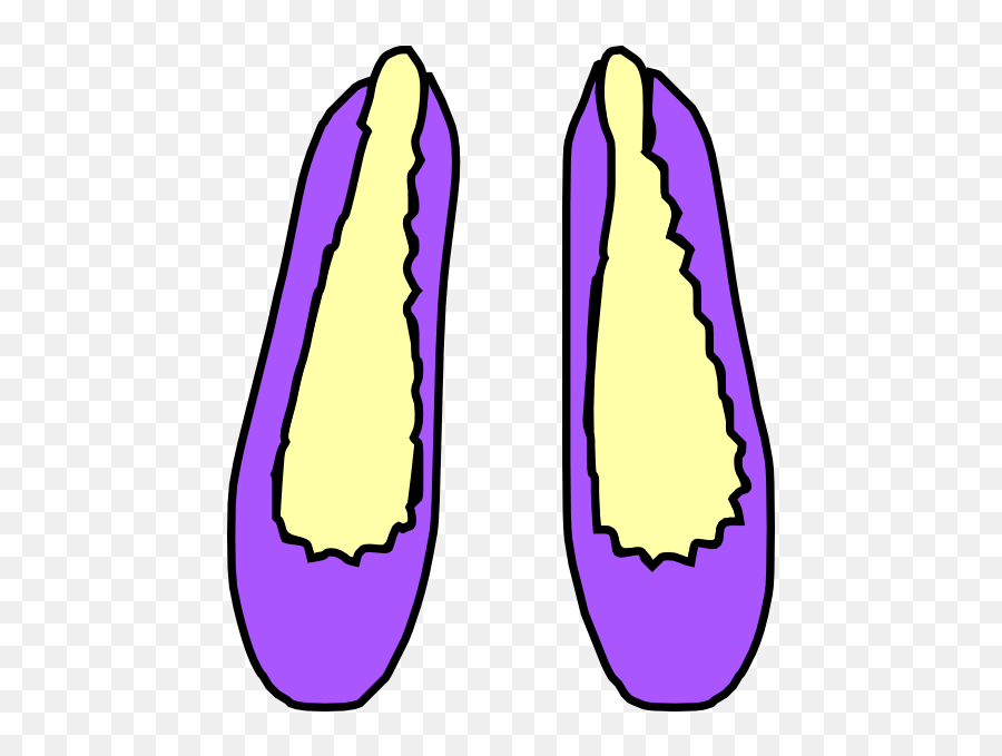 Purple Shoes Clip Art - Vector Clip Art Online Purple Shoe Clip Art Png,Shoes Clipart Png