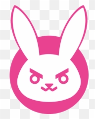 Dva Gamergirl Outfit Shoplook - Dva Bunny Logo png
