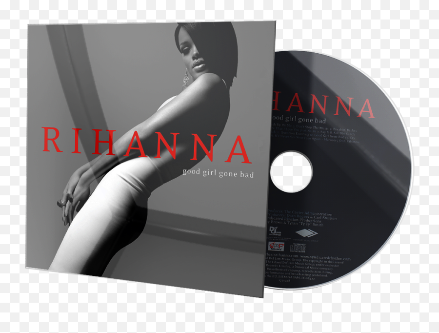 Rihanna - Good Girl Gone Bad Theaudiodbcom Rihanna Good Girl Gone Bad Cd Png,Rihanna Icon Award