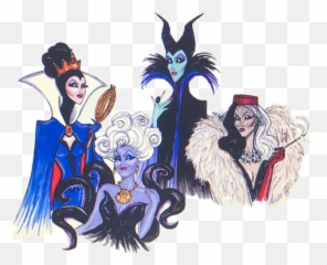 Download Hd Villain Vogue Disney Freetoedit Transparent Png - Ursula Evil Queen Maleficent Cruella De Vil,Vogue Png