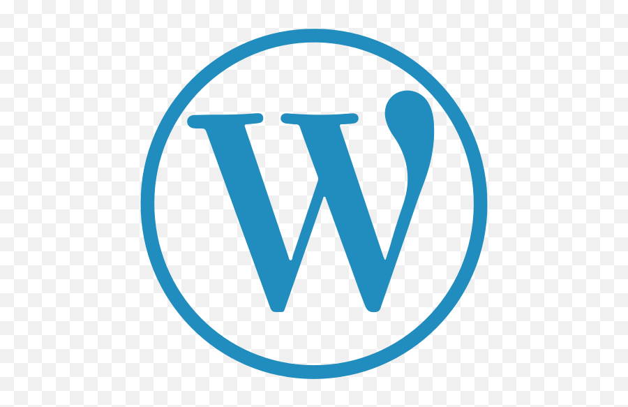Blog Wp Wordpress Icon - Wordpress Blog Icon Png,Blogger Icon Png