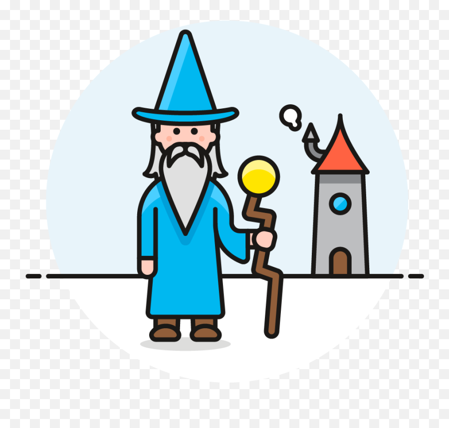 Iconimage Creator - Pushsafer Send Push Notifications Fictional Character Png,Wizard Staff Icon