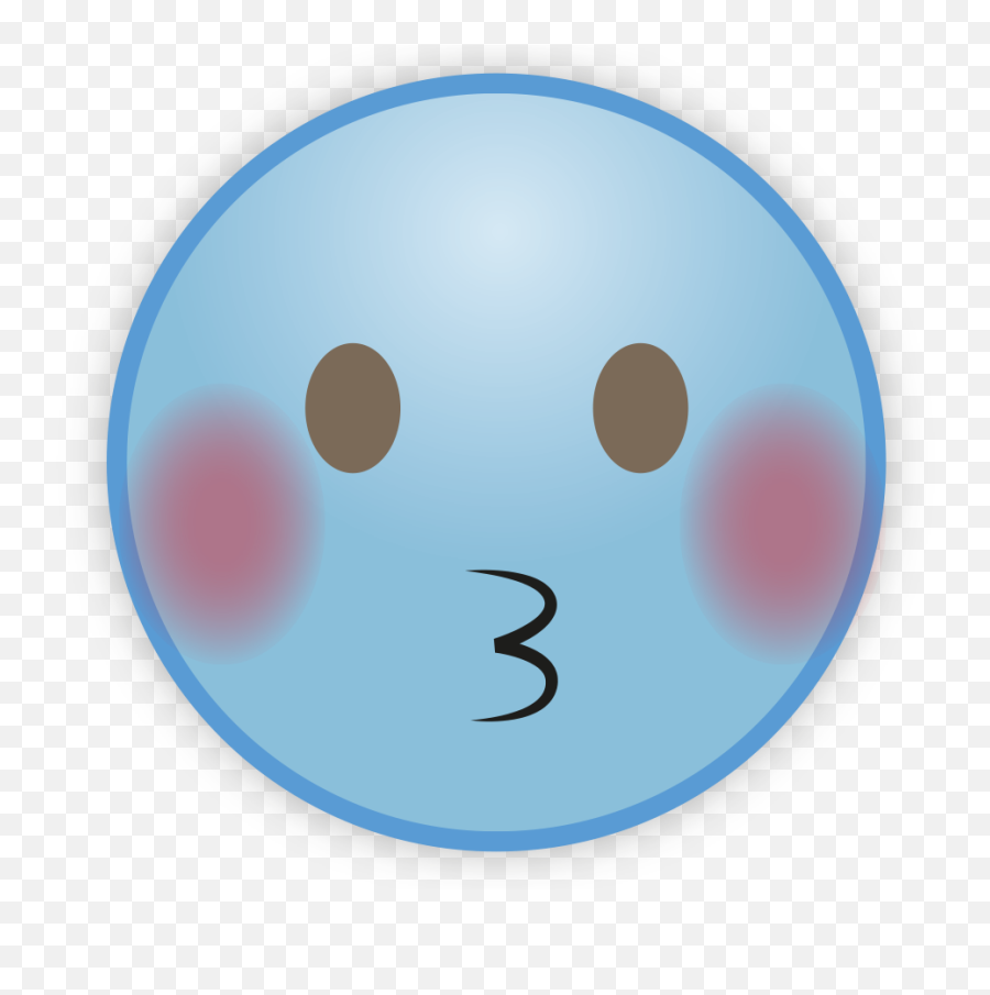 Sky Blue Emoji Png Free Download Mart - Dot,Emoji Icon Png