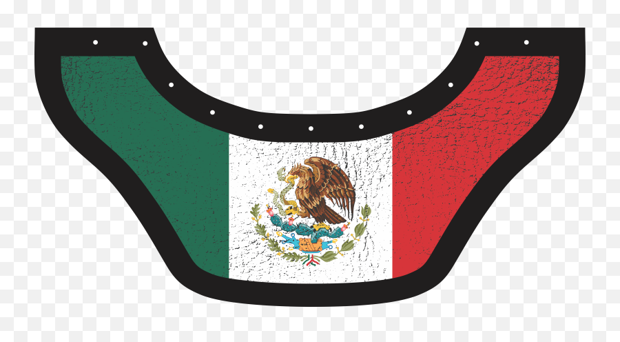 Mexico Flag Bottom Bib - Coat Of Arms Of Mexico Png,Mexican Flag Transparent