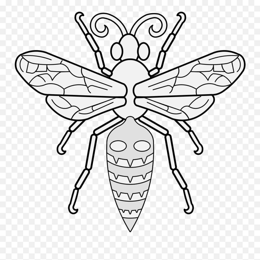 Wasp - Traceable Heraldic Art Heraldic Wasp Png,Wasp Png