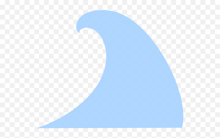 Blue Wave Clip Art - Vector Clip Art Online Dot Png,Blue Wave Icon