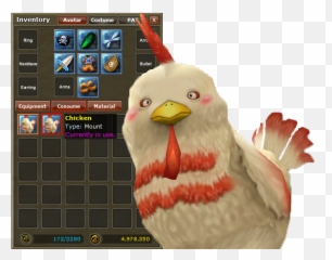 Inventory Rose Online Iroseph Free Play 3d Fantasy - Language png