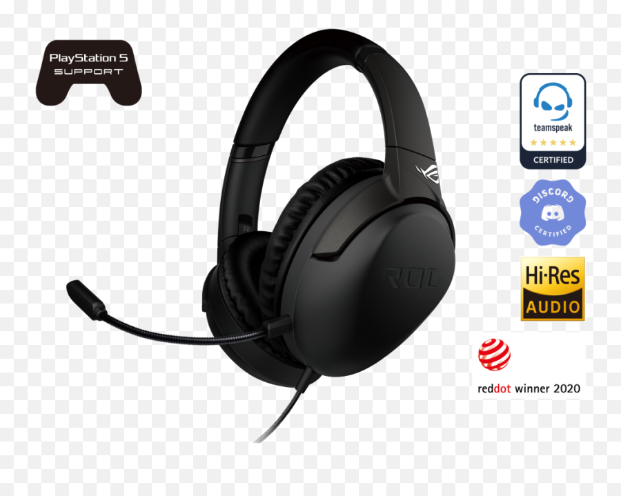 Asus Strix Gocore Usb - C Wired Gaming Headset Gamestop Asus Rog Strix Go Gaming Headset Png,What Does The Red Dot On Discord Icon Mean
