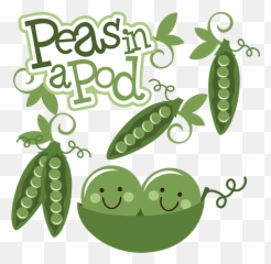 Download Free Png Two Peas In A Pod Transparent - 2 Peas In A Pod Clipart,Peas Png
