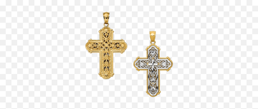 Large Cross Pendant U2013 Taste And Elegance - Christian Cross Png,Religious Icon Necklace
