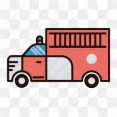 Download Fire Truck Vector Icon Inventicons Png