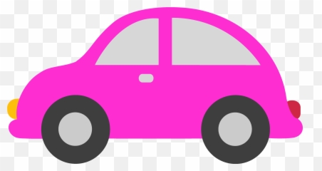 Cars Clipart Pink - Pink Toy Car Clipart Png,Pink Car Png