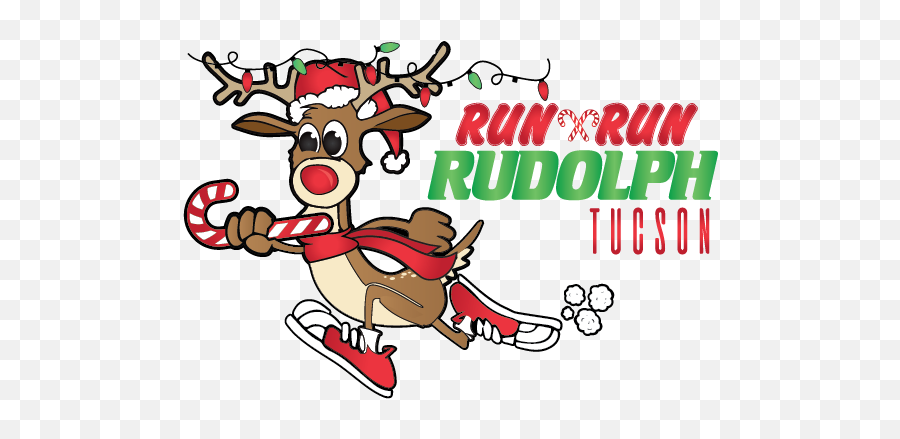 Tucson Run Rudolph Half Marathon - Reindeer Run Wilmington Delaware Posters 2019 Png,Rudolph Png