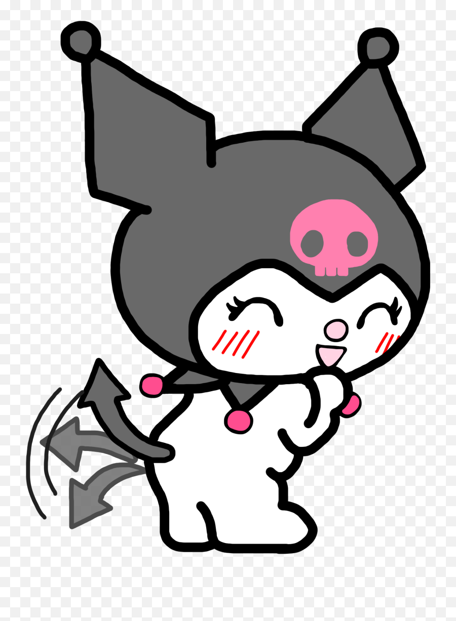 Kuromi Sticker - Kuromi - Discover & Share GIFs