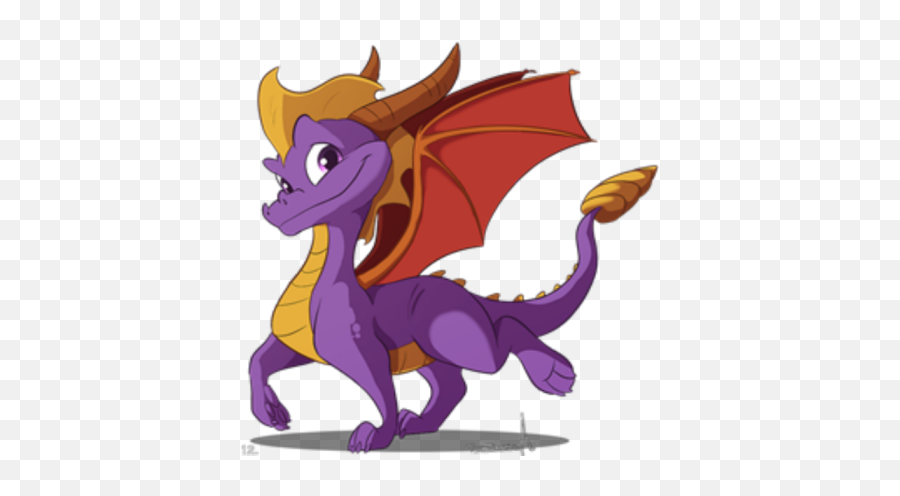 Classic Spyro - Roblox Png,Spyro Reignited Png