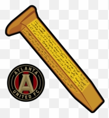 Atlanta United Fc The Golden - Atlanta United Golden Spike Logo Png,Atlanta United Logo Png