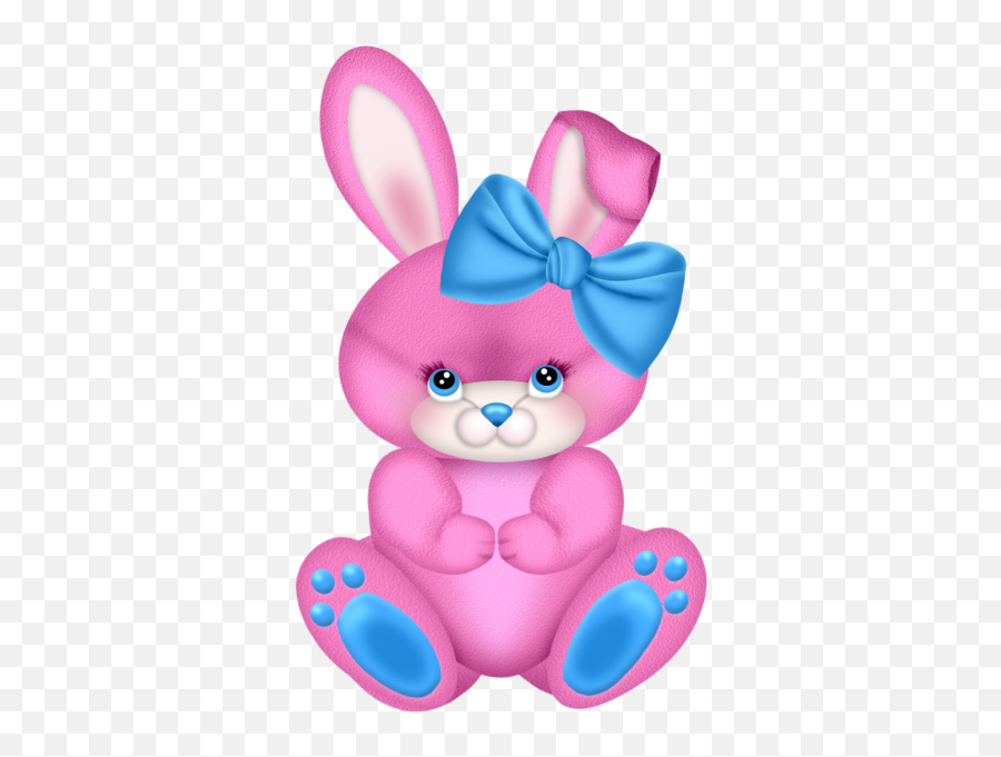 Download Hd Clipart Easter Bunny - Clipart Pink Bunny Png,Bunny Clipart Png