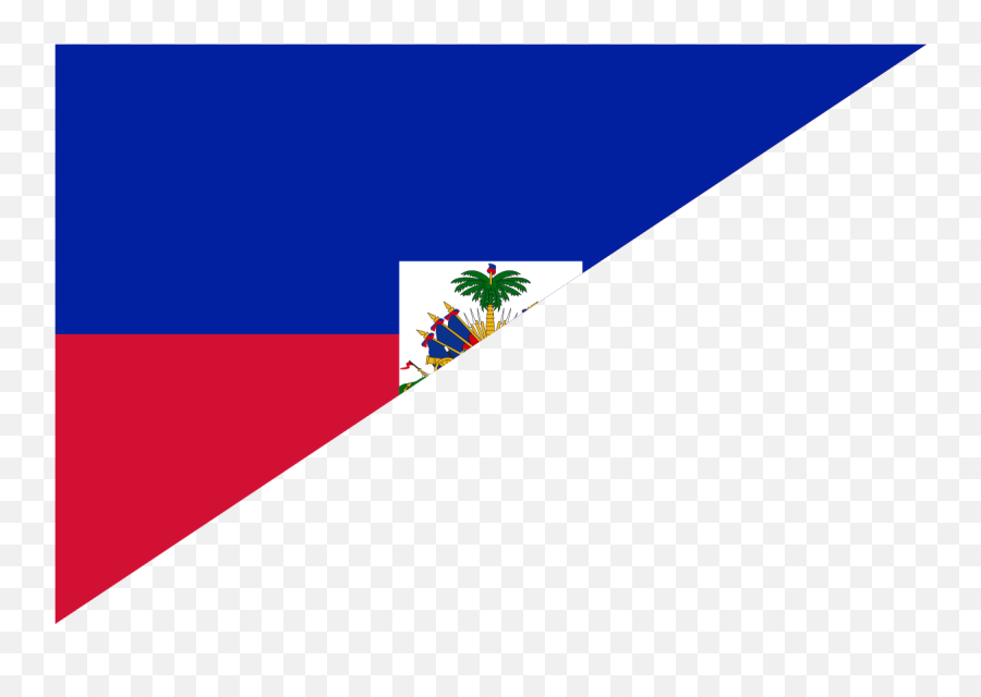 Diagonal Flag Haiti Tl - Illustration Png,Haiti Flag Png