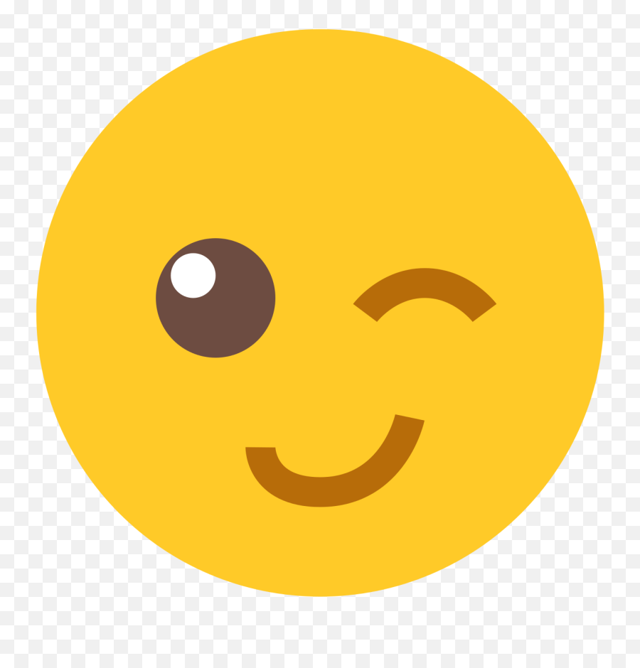 Wink Emoticon Smiley Computer Icons - Wink Eye Emoji Png,Wink Png