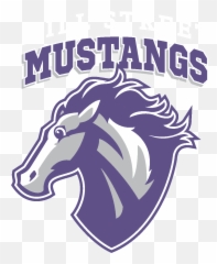 Mill Street Elementary Home Of The - Tete De Licorne Dessin Agressive Png,Mustang Mascot Logo