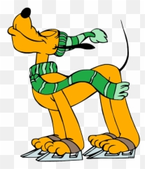 The Best Free Pluto Clipart Images Download From 201 - Disney Ice Skating png