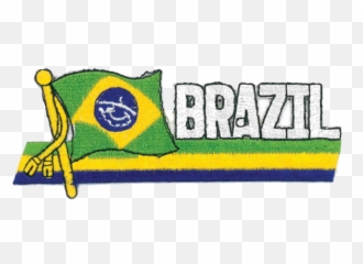 1416 Brazil Flag Patch 45w - png