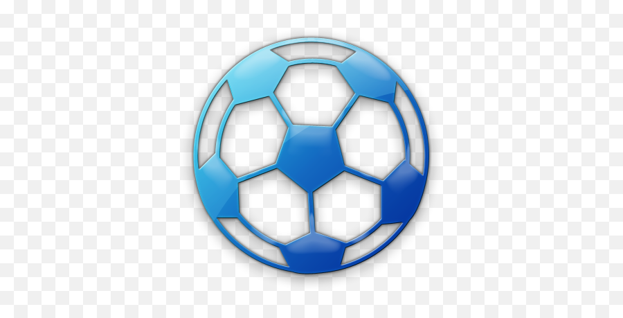 Blue Soccer Ball Clipart Free Download - Soccer Ball Clipart Png,Soccer Ball Clipart Png