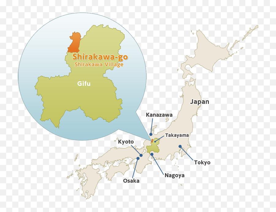 What Kind Of Place Is Shirakawa - Go Shirakawa Village Shirakawa Go Japan Map Png,Japan Map Png