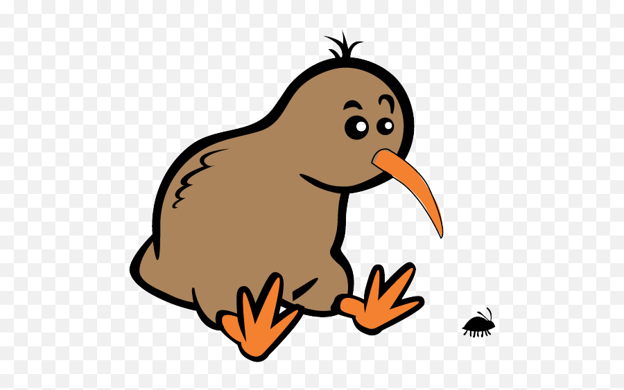 Cartoon Kiwi Bird Png Transparent Birdpng - Simple Cartoon Kiwi Bird,Kiwi Png